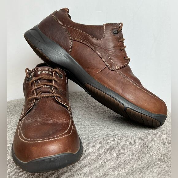 Dunham New Balance MCR941SB HENDERSON Leather Brown Shoes Size 13 B Gore-Tex - Picture 3 of 10